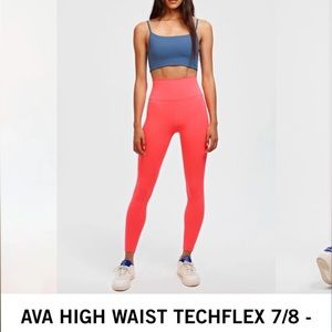 Splits59 Ava legging in Neon Coral